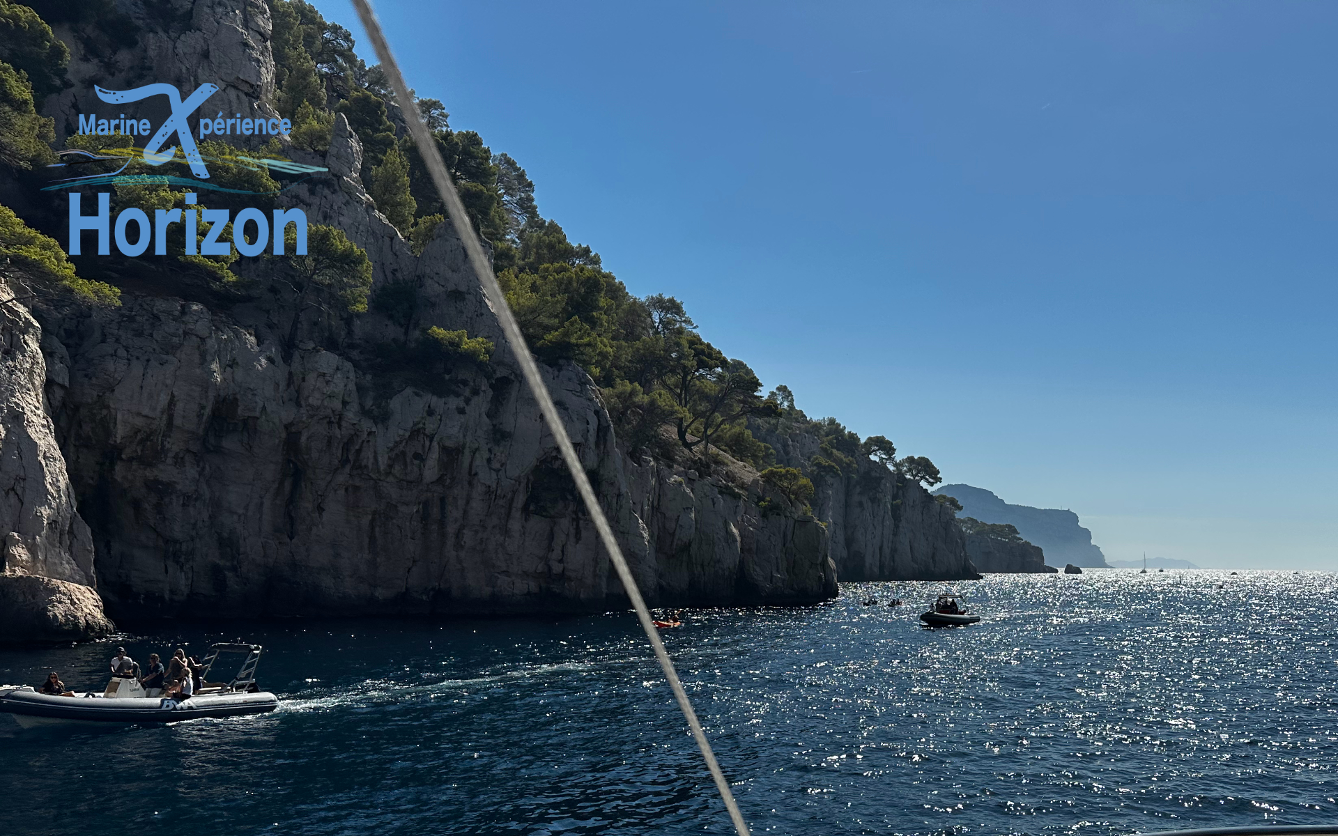 Marine expérience horizon, les calanques de cassis. balade en mer, excursion en mer, ile de Porquerolles, ile des embiez, ile du var